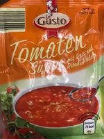 Mängden socker i Tomatensuppe mit Reis