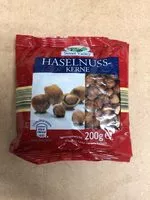 Mängden socker i Haselnusskerne