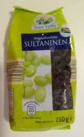 Mängden socker i Ungeschwefelte Sultaninen