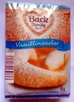 Mängden socker i Vanillinzucker