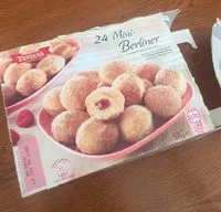 Mängden socker i 24 Mini-Berliner