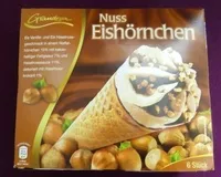 Mängden socker i Nusseishörnchen