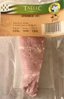 Mängden socker i Jambonneau cuit