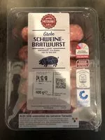 Mängden socker i Grobe Schweinebratwurst