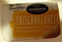 Mängden socker i Frischbackhefe