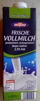 Mängden socker i Frische Vollmilch 3,5% Fett