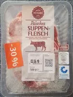 Mängden socker i Frisches Suppenfleisch