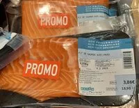 Mängden socker i Filet de saumon avec peau