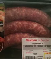 Mängden socker i Saucisse de toulouse