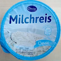 Mängden socker i Milchreis Classic
