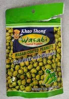 Mängden socker i Wasabi Coated Peanuts