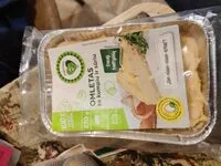 Mängden socker i Omletas su kumpiu ir sūriu