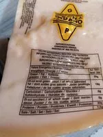 Mängden socker i Grana padano dop