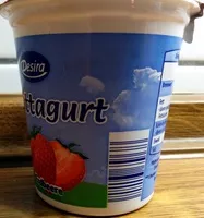 Mängden socker i Fruttagurt Erdbeere