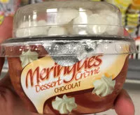 Mängden socker i Meringues Dessert Crème CHOCOLAT