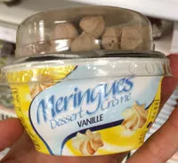 Mängden socker i Meringues Dessert Crème Vanille