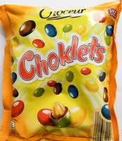 Mängden socker i Chokolets