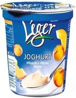 Mängden socker i Joghurt pêche