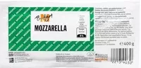 Mängden socker i Mozzarella