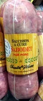 Mängden socker i Saucisson à cuire - sabaudet - pur porc
