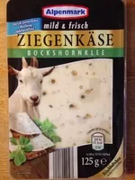 Mängden socker i Ziegenkäse Bockshornkle