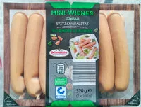 Mängden socker i Mini-Wiener
