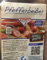 Mängden socker i Pfefferbeisser