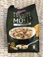 Mängden socker i Premium Müsli Früchte und Nüsse
