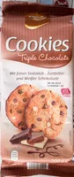 Mängden socker i Cookies Triple Chocolate