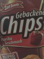 Mängden socker i Gebackene Chips Paprika, Paprika