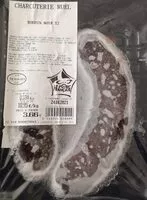 Mängden socker i Boudin noir