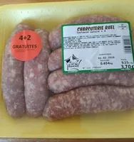 Mängden socker i Saucisses de Toulouse