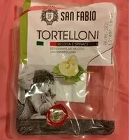 Mängden socker i Tortelloni ricotta e spinaci