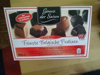 Mängden socker i Feinste Belgische Pralinen