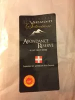 Mängden socker i Abondance portion reserve