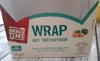 Mängden socker i Wrap mit Thunfisch