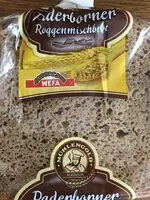 Mängden socker i Paderborner Roggenmischbrot