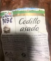 Mängden socker i Codillo de cerdo asado