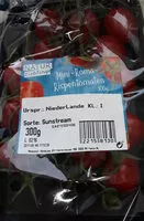 Mängden socker i Mini-Roma-Rispentomaten