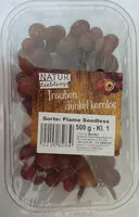 Mängden socker i Trauben dunkel kernlos, Sorte: Flame Seedless
