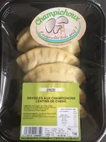 Mängden socker i Ravioles aux champignons lentins de chêne