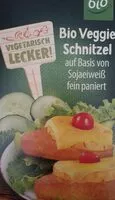Mängden socker i Bio veggie schnitzel