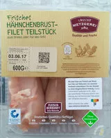 Mängden socker i Hähnchenbrustfilet Teilstück