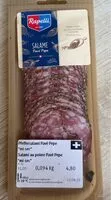 Mängden socker i Salame Pavé Pepe