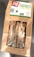 Mängden socker i Club-Sandwich - Farmer's Schinken