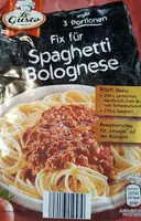Mängden socker i fox fur spaghetti bolognese