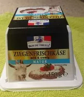 Mängden socker i Ziegenfrischkäse - Natur