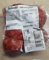 Mängden socker i Salami, mild geräuchert