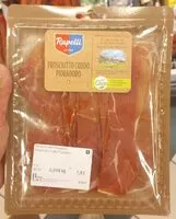 Mängden socker i Prosciutto crudo pioradoro