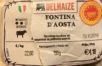 Mängden socker i Fontina D'Aosta